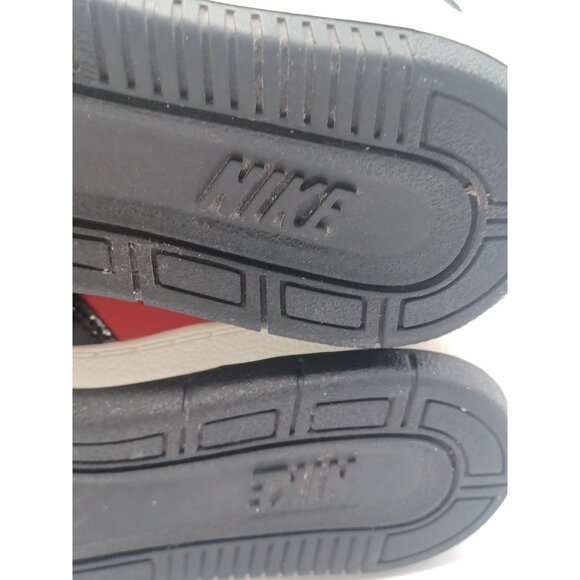 Nike Force Dunk Sky Hi Hidden Wedge Heel High Bred Patent Leather Womens US 8 - Picture 11 of 16